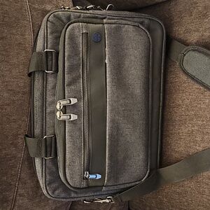 HP Gray Laptop Bag